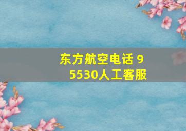 东方航空电话 95530人工客服